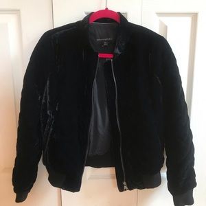 Banana Republic Quilted Bomber Jacket